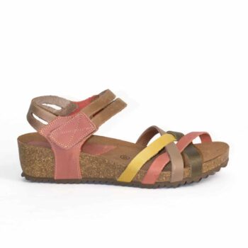 Interbios 5338 5338 kaki 3 - SANDALIA MUJER INTERBIOS 5338 Interbios 5338