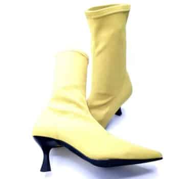 Botin mujer Daniela Vega 2207 Amarillo 2 - BOTIN MUJER DANIELA VEGA 2207 Daniela Vega 2207, Botín Mujer