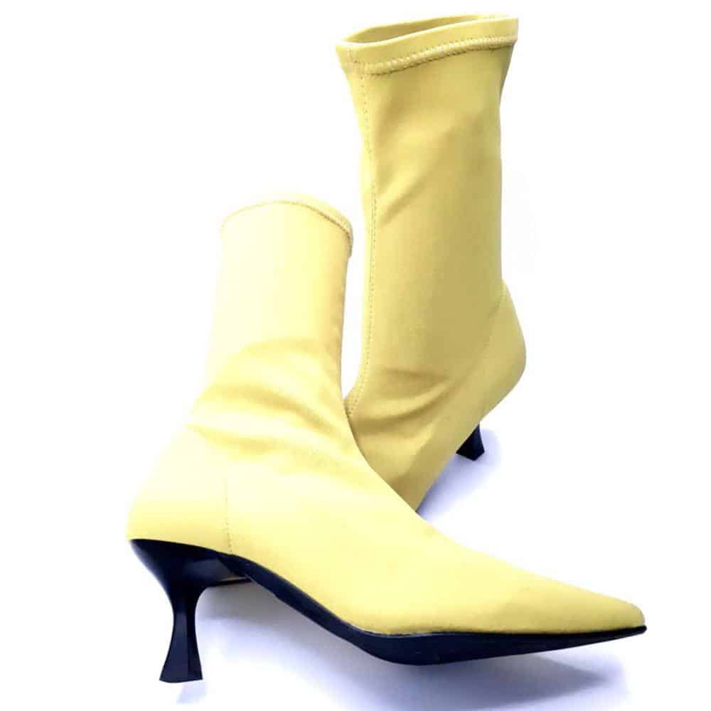 Botin mujer Daniela Vega 2207 Amarillo 2 - BOTIN MUJER DANIELA VEGA 2207 Daniela Vega 2207, Botín Mujer