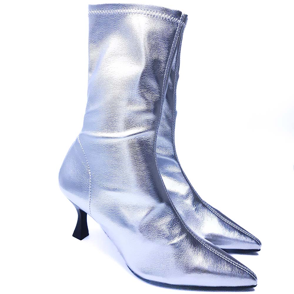 botin mujer daniela vega 2207 plata 0 - BOTIN MUJER DANIELA VEGA 2207 Daniela Vega 2207, Botín Mujer