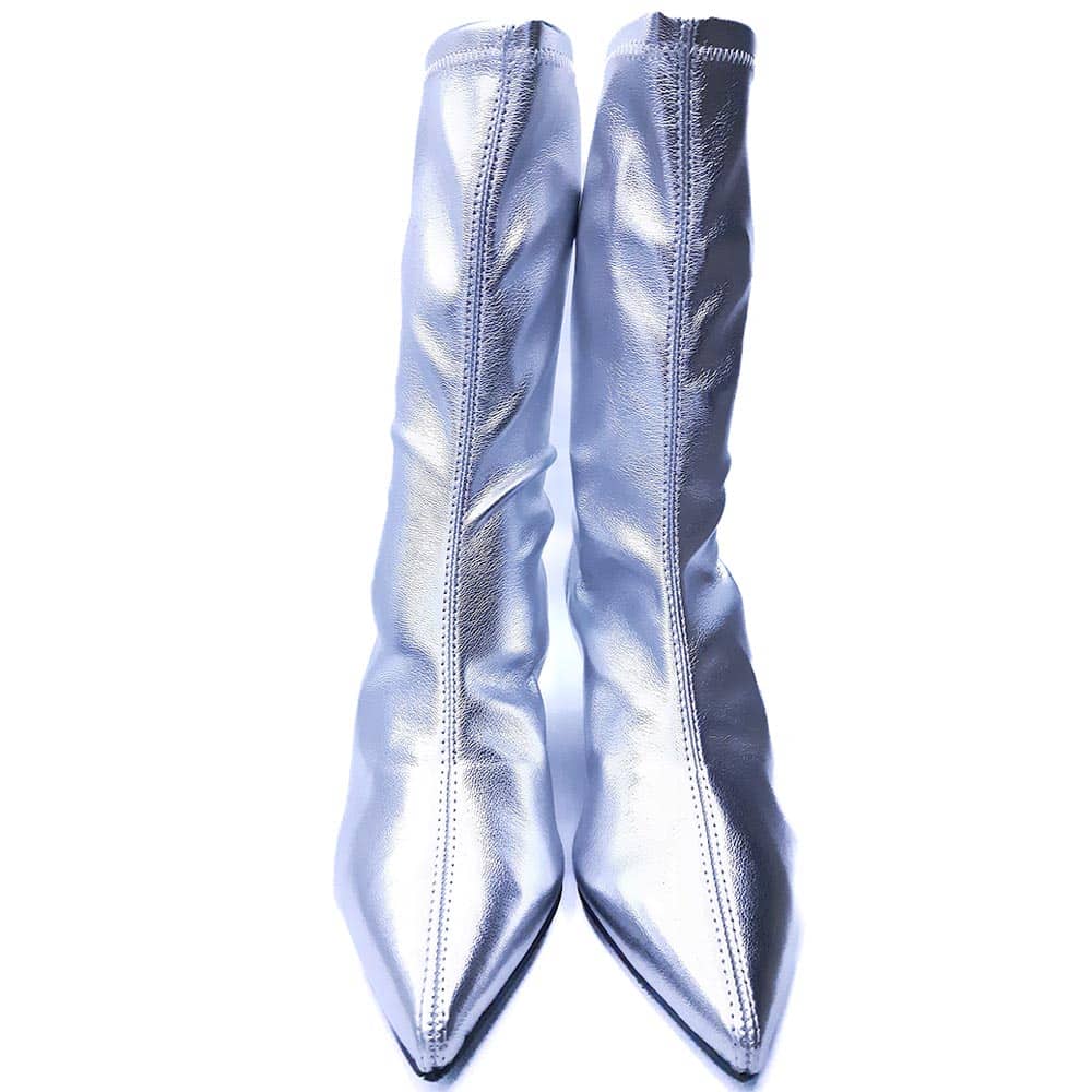 botin mujer daniela vega 2207 plata 1 - BOTIN MUJER DANIELA VEGA 2207 Daniela Vega 2207, Botín Mujer