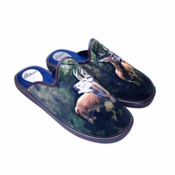 Zapatilla Hombre Pelusin 300 Corzo 0 - ZAPATILLA HOMBRE PELUSIN 300 CORZO | CALIDEZ Y ESTILO CON DISEÑO DE ANIMALES EN EL BOSQUE PELUSIN 300 Corzo, Zapatilla Hombre