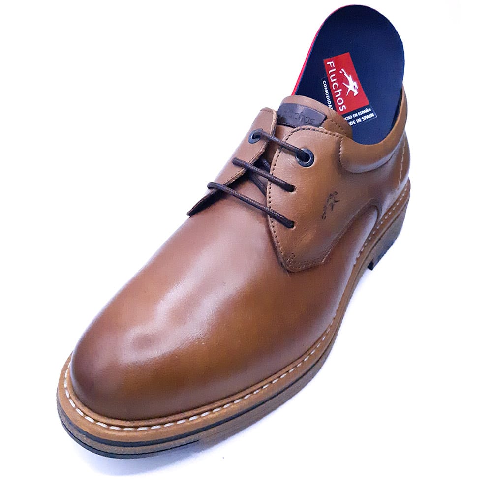 zapato hombre fluchos kasper f1815 camel 4 - ZAPATO HOMBRE FLUCHOS KASPER F1815 FLUCHOS Kasper F1815, Zapato Hombre