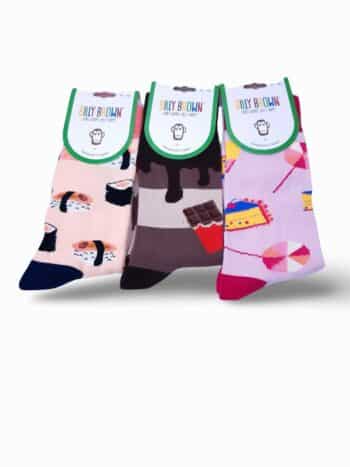 BILLY BROWN Pastales, Calcetín Unisex