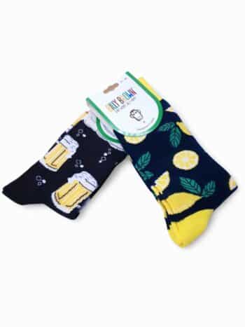 BILLY BROWN Limones, Calcetín Unisex