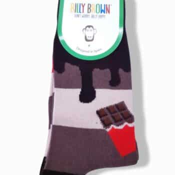 BILLY BROWN Chocolatinas, Calcetín Unisex