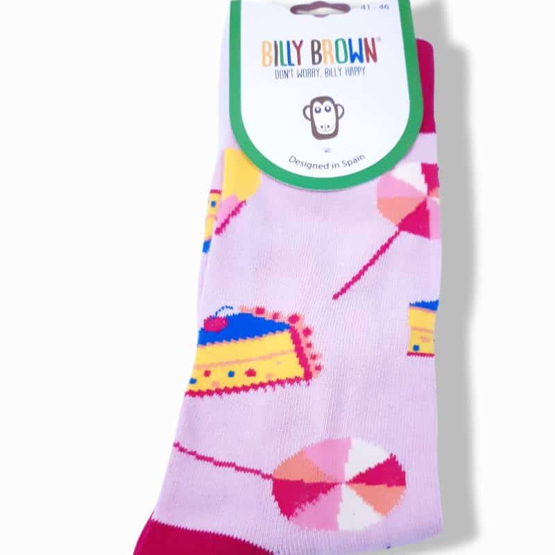 calcetines billybrown pasteles rosa - CALCETIN UNISEX BILLY BROWN PASTELES BILLY BROWN Pastales, Calcetín Unisex