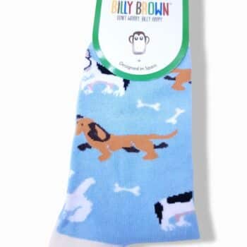 BILLY BROWN Perros, Calcetín Unisex
