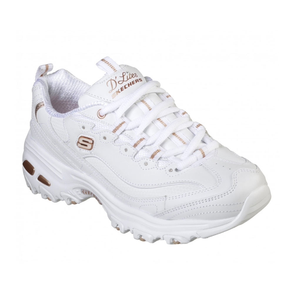 zapatillas urbanas blancas mujer skechers dlites fresh start estilo comodidad 3 - ZAPATILLAS URBANAS BLANCAS PARA MUJER SKECHERS D'LITES FRESH START | ESTILO Y COMODIDAD CON MEMORY FOAM zapatillas urbanas blancas mujer skechers dlites fresh start estilo comodidad 3 - ZAPATILLAS URBANAS BLANCAS PARA MUJER SKECHERS D'LITES FRESH START | ESTILO Y COMODIDAD CON MEMORY FOAM