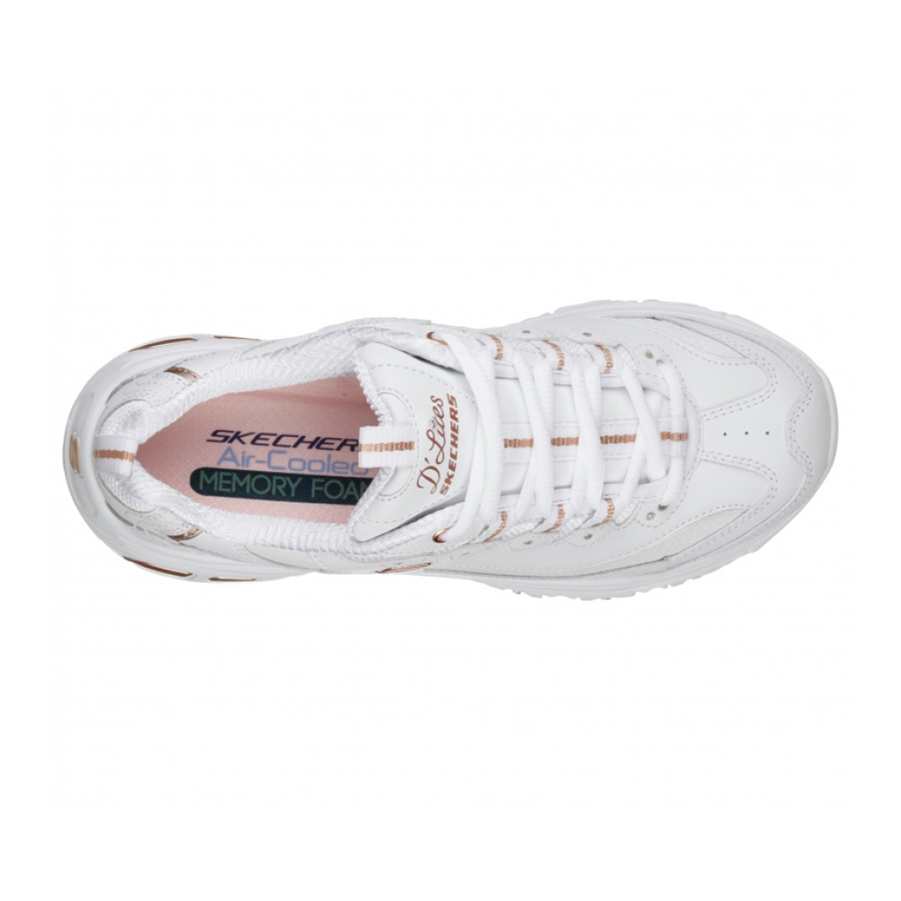 zapatillas urbanas blancas mujer skechers dlites fresh start estilo comodidad 4 - ZAPATILLAS URBANAS BLANCAS PARA MUJER SKECHERS D'LITES FRESH START | ESTILO Y COMODIDAD CON MEMORY FOAM zapatillas urbanas blancas mujer skechers dlites fresh start estilo comodidad 4 - ZAPATILLAS URBANAS BLANCAS PARA MUJER SKECHERS D'LITES FRESH START | ESTILO Y COMODIDAD CON MEMORY FOAM