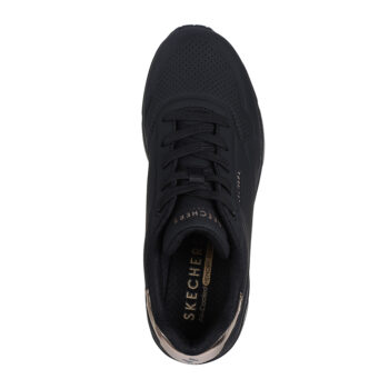 skechers mujer uno wedge hi steps negro 3 - DEPORTIVO MUJER SKECHERS UNO WEDGE - HI STEPS | COMODIDAD Y ESTILO CON CÁMARA DE AIRE SKECH-AIR