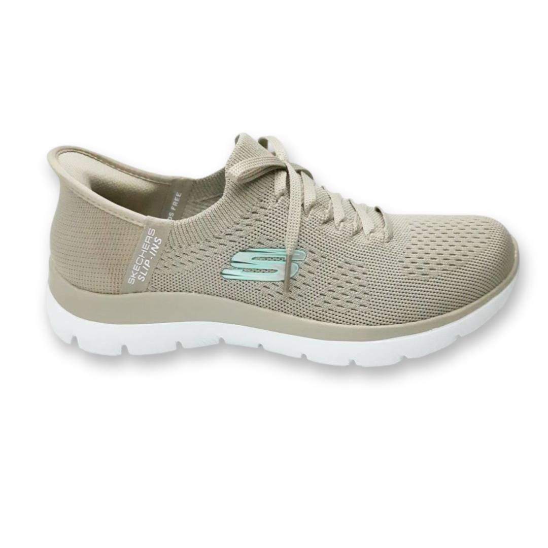 IMG 7344 - ZAPATILLAS MUJER SKECHERS SLIP-INS 150263-TPE | VEGANAS, LAVABLES Y CON CORDONES skechers-slip-ins-150263-tpe-mujer
