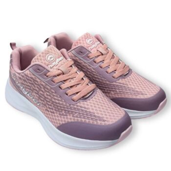 Zapatillas mujer J’hayber Receta - deportivas ligeras en color rosa con suela acolchada y diseño transpirable.