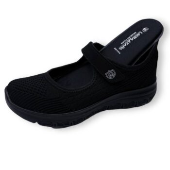 Merceditas deportivas mujer Laura Azaña - calzado ligero y transpirable con ajuste de velcro y suela flexible.