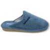 Zapatillas de casa Berevere V9409 Aguamar - chinelas para mujer con rizo suave y plantilla acolchada