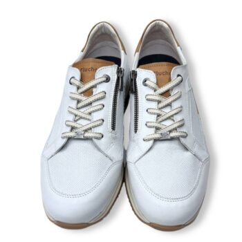 IMG 1137 - FLUCHOS SAMIR F2187 | ZAPATILLA DEPORTIVA DE PIEL CON DISEÑO PERFORADO Zapatillas hombre Fluchos Samir F2187 505233 Hielo - deportivas urbanas con suela flexible y materiales premium