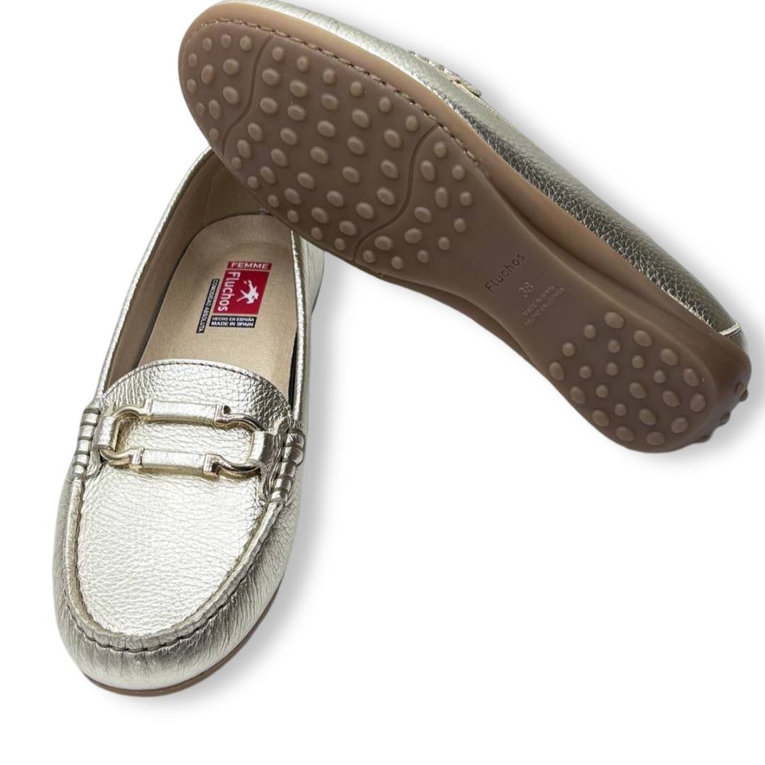 IMG 1139 - MOCASÍN MUJER FLUCHOS BRUNI F2156 | DISEÑO ELEGANTE Y CONFORT ABSOLUTO Mocasín mujer Fluchos Bruni - calzado cómodo de piel con diseño elegante y suela flexible