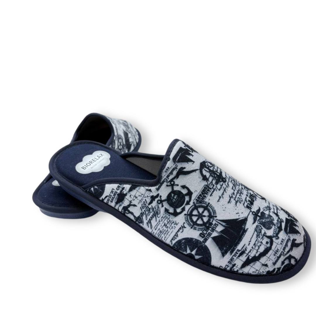 IMG 3041 - ZAPATILLA DE CASA HOMBRE COSDAM 1404 | NÁUTICA Y ORIGINAL chinela-cosdam-biorelax-1404-nautic