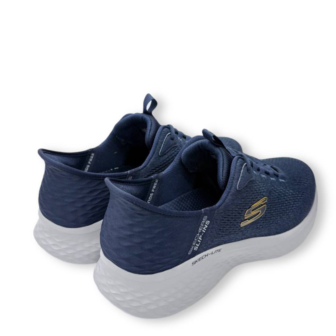 IMG 3782 - SKECHERS SLIP-INS SKECH-LITE PRO PRIMEBASE 232466 | COMODIDAD Y AJUSTE FÁCIL Skechers PRIMEBASE 232466 en color azul marino con tecnología Slip-ins, plantilla Memory Foam y tejido transpirable