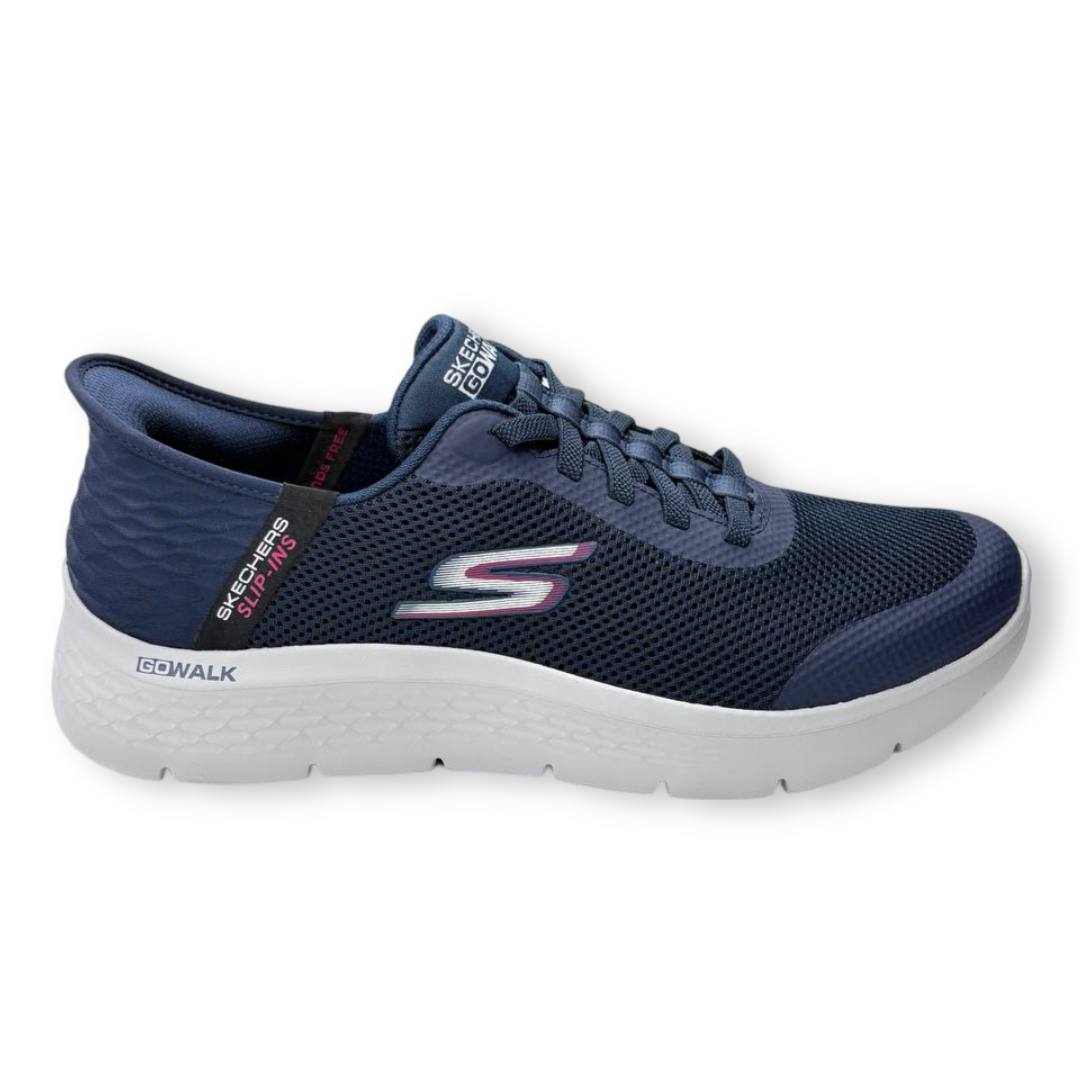 IMG 3784 - DEPORTIVO SKECHERS GO WALK FLEX HANDS UP 216324 | COMODIDAD SIN ESFUERZO deportivo-slip-skechers-marino-216324