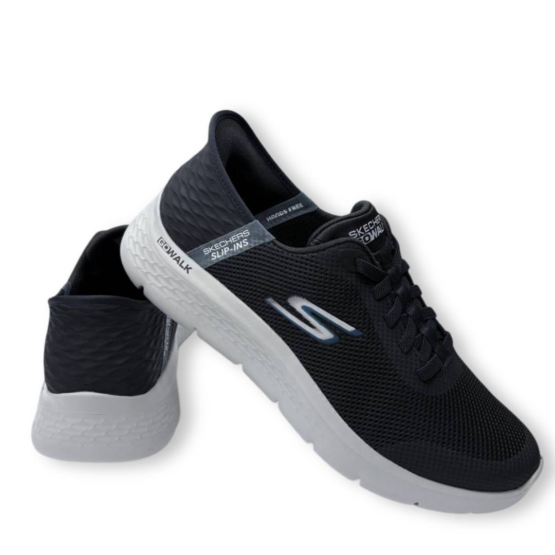 IMG 3794 - DEPORTIVO SKECHERS GO WALK FLEX HANDS UP 216324 | COMODIDAD SIN ESFUERZO deportivo-slip-skechers-gris-216324