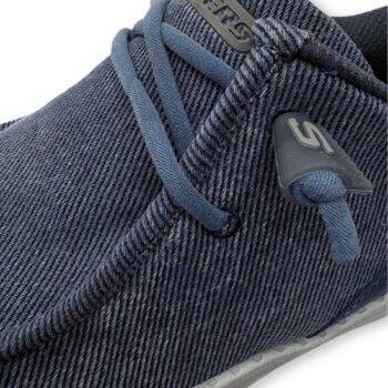 Skechers Relaxed Fit Street 210959 en lona vegana lavable, diseño cómodo y flexible con plantilla Memory Foam. Perfecto para el día a día.