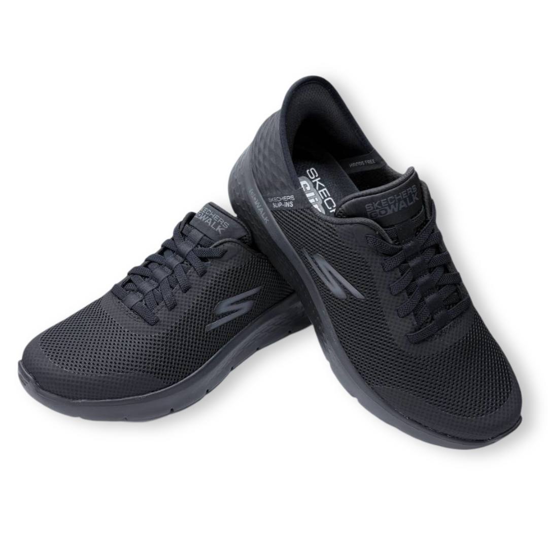 IMG 3813 - DEPORTIVO SKECHERS GO WALK FLEX HANDS UP 216324 | COMODIDAD SIN ESFUERZO deportivo-slip-skechers-negro-216324
