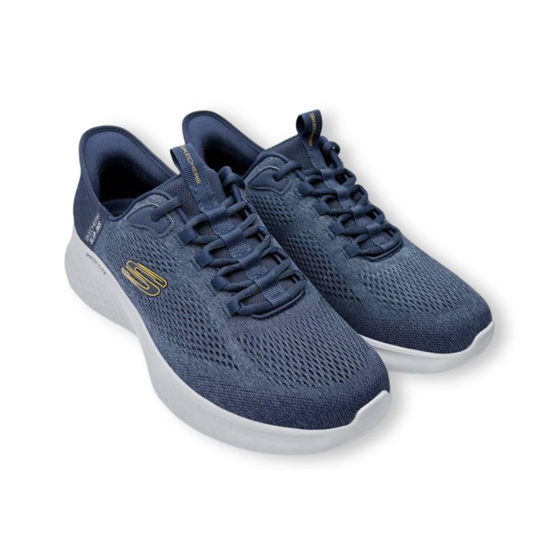 IMG 3822 - SKECHERS SLIP-INS SKECH-LITE PRO PRIMEBASE 232466 | COMODIDAD Y AJUSTE FÁCIL Skechers PRIMEBASE 232466 en color azul marino con tecnología Slip-ins, plantilla Memory Foam y tejido transpirable