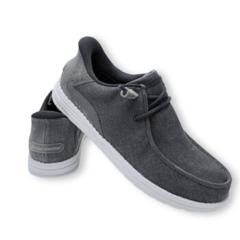 Skechers Relaxed Fit Street 210959 en lona vegana lavable, diseño cómodo y flexible con plantilla Memory Foam. Perfecto para el día a día.