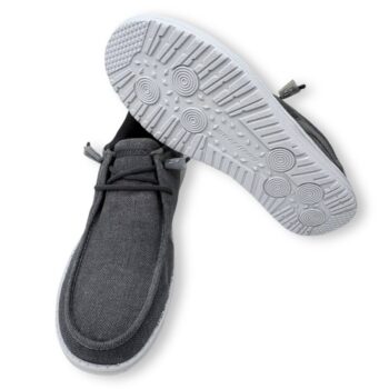 Skechers Relaxed Fit Street 210959 en lona vegana lavable, diseño cómodo y flexible con plantilla Memory Foam. Perfecto para el día a día.