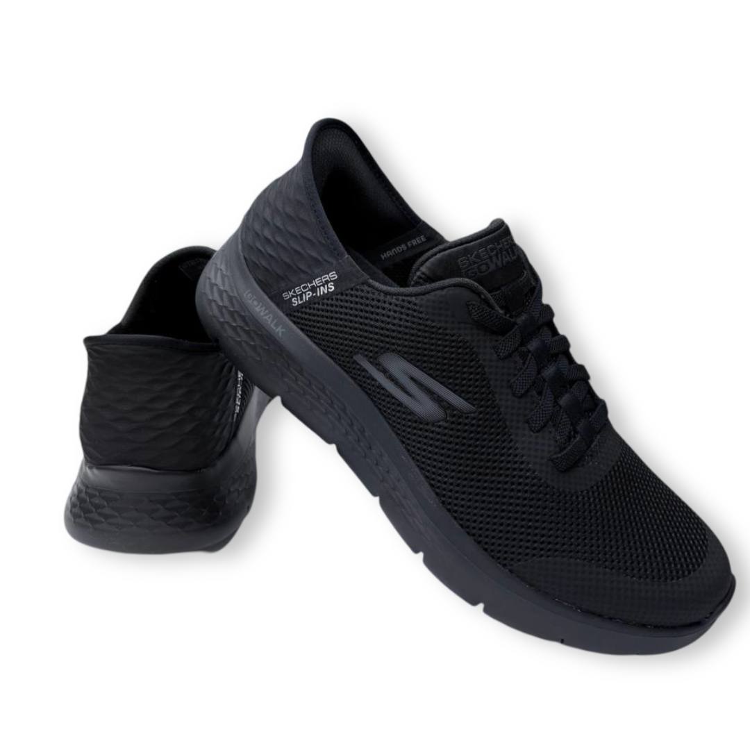 IMG 3890 - DEPORTIVO SKECHERS GO WALK FLEX HANDS UP 216324 | COMODIDAD SIN ESFUERZO deportivo-slip-skechers-negro-216324