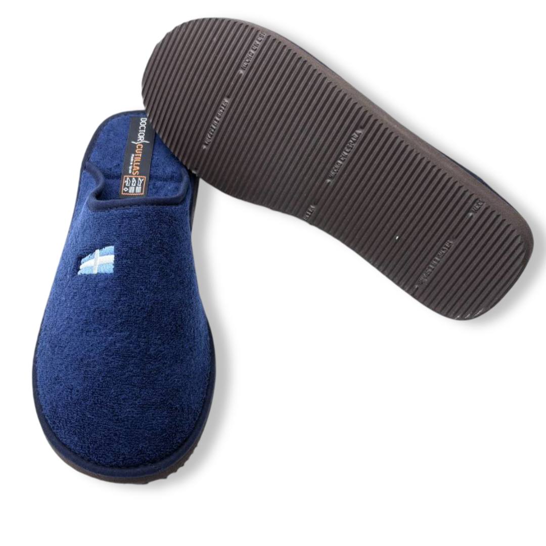 IMG 7158 1 - CHINELA HOMBRE DOCTOR CUTILLAS 12254 | ZAPATILLAS CASA HOMBRE VERANO, RIZO FRESCO, ABIERTAS, CÓMODAS, LIGERAS cutillas-12254-marino-0