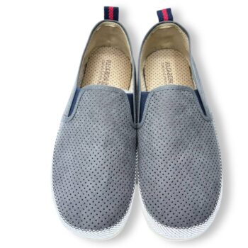 IMG 8902 - ALPARGATA VERANIEGA HOMBRE VULCA-BICHA 634 | ZAPATILLA LIGERA TIPO SLIP-ON, TEJIDO TRANSPIRABLE, CÓMODA Y ESTILOSA Picad-634-gris