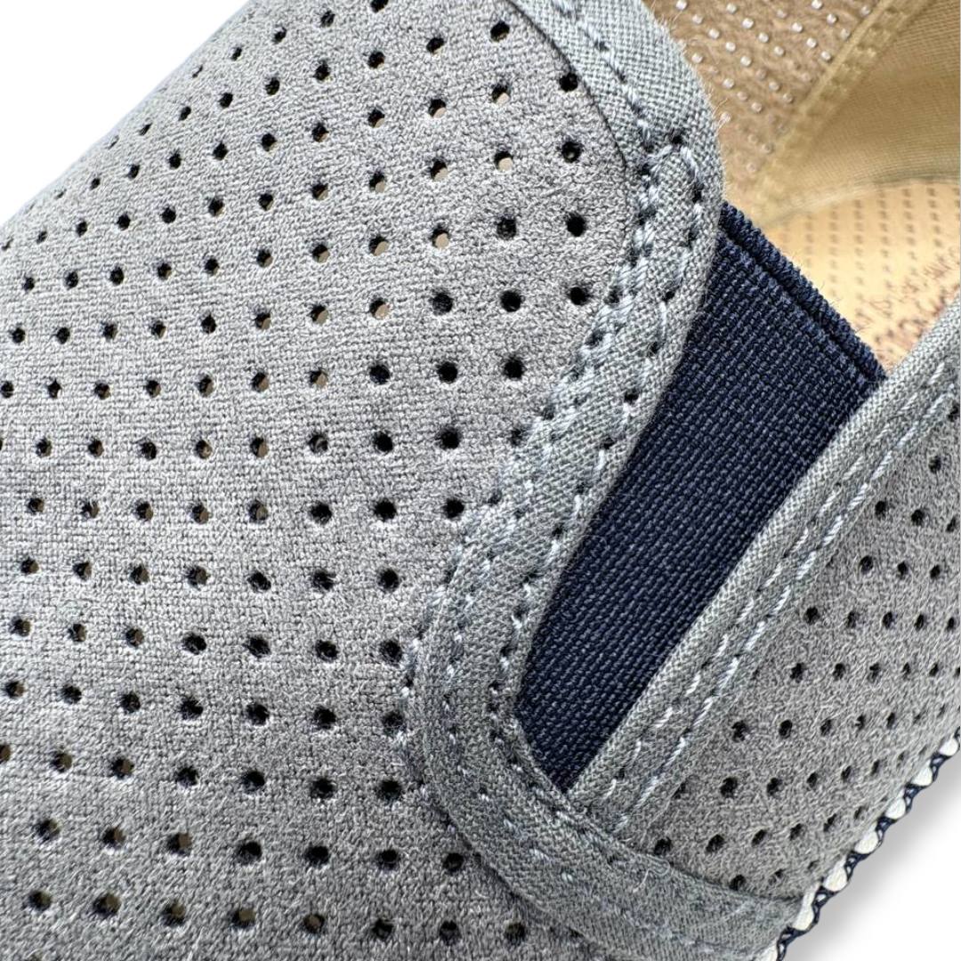 IMG 9031 - ALPARGATA VERANIEGA HOMBRE VULCA-BICHA 634 | ZAPATILLA LIGERA TIPO SLIP-ON, TEJIDO TRANSPIRABLE, CÓMODA Y ESTILOSA Picad-634-gris