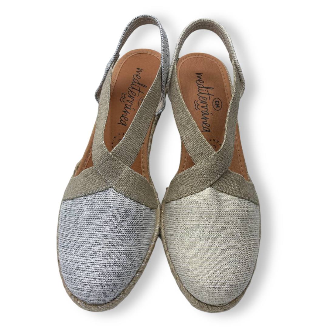 IMG 9822 - ESPARTEÑAS MUJER MEDITERRÁNEA 50186 | CUÑA DE ESPARTO CON ELÁSTICO, CALZADO VERANIEGO CÓMODO Y FRESCO mediterranea-50186-plata