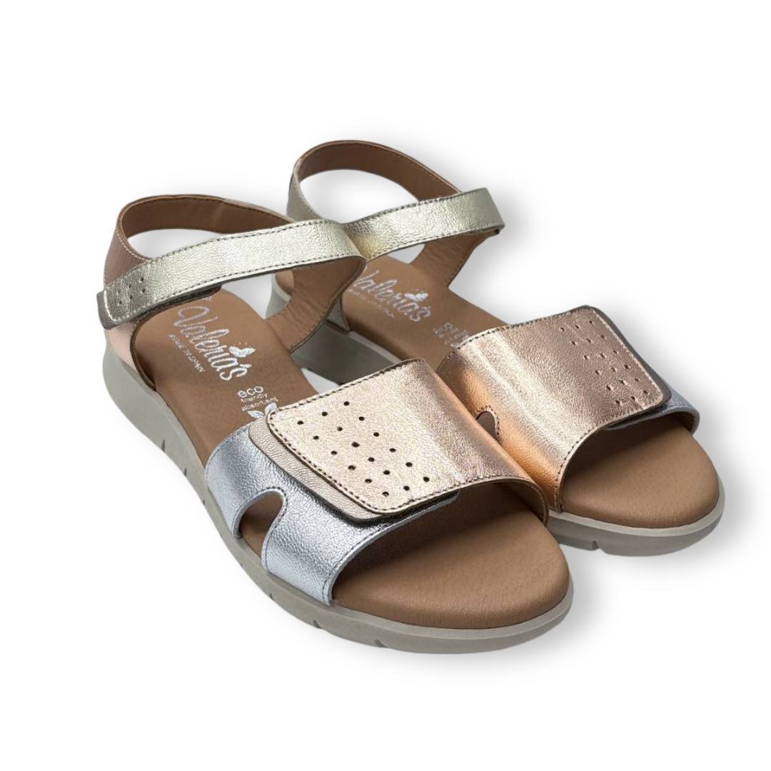 IMG 2743 - SANDALIA MUJER VALERIAS 2021 | DISEÑO JUVENIL CON CIERRE DE VELCRO Y SUELA ULTRALIGERA valerias-1020-metalizada.jpg
