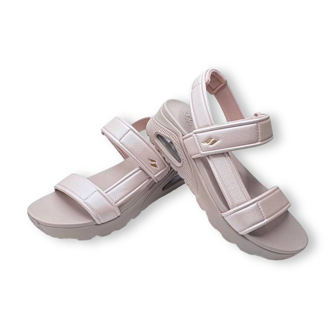 IMG 3840 - SANDALIA SKECHERS 120016/OFWT BASICALLY PRETTY | DISEÑO URBANO VEGANO CON CÁMARA DE AIRE Y AJUSTE DE VELCRO skechers-120016-ofwt-basically-pretty-rosa