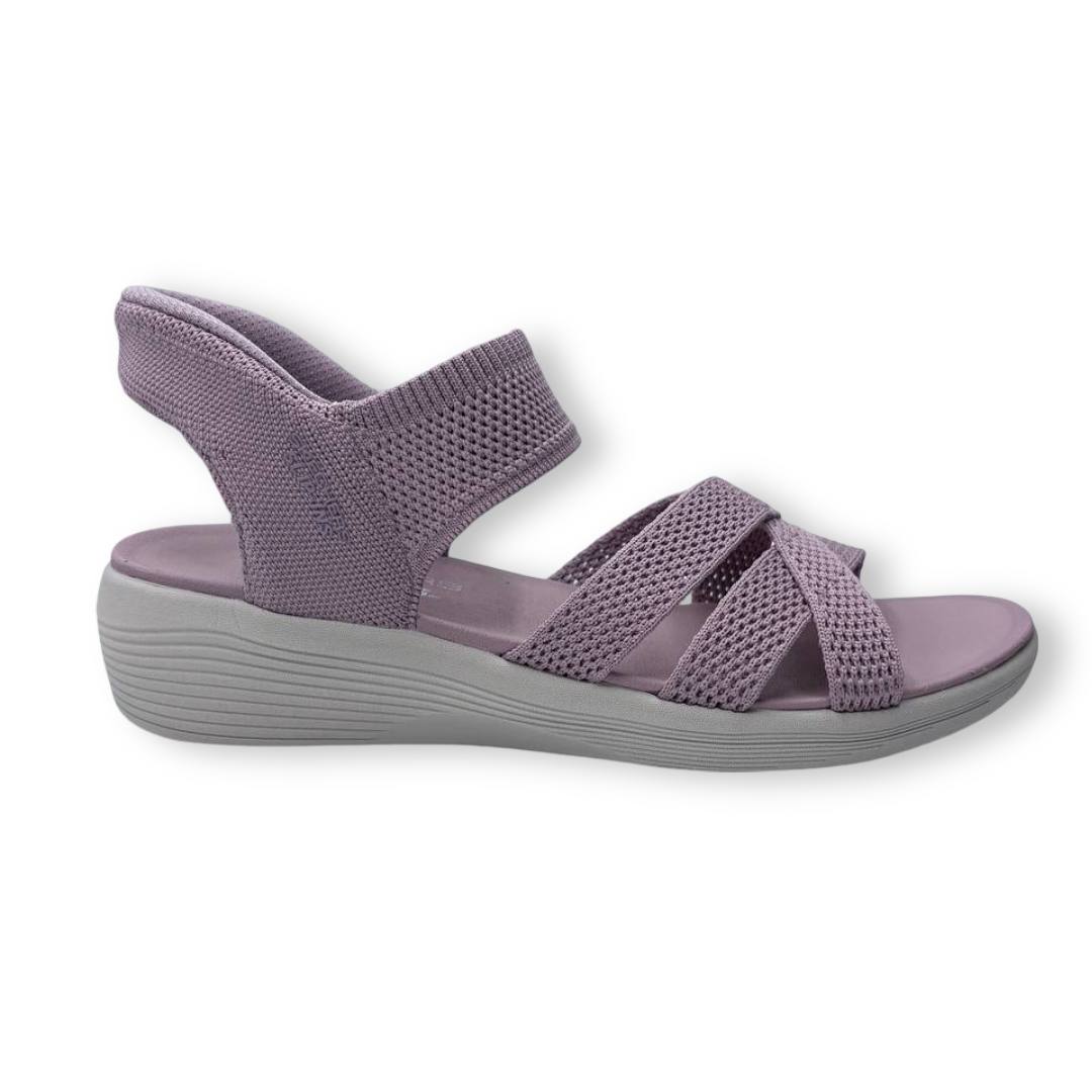 IMG 3846 - SANDALIA SKECHERS 163524 COOLING OFF SLIP-INS MUJER | PLATAFORMA VEGANA CON TEJIDO ELÁSTICO Y CALCE SIN MANOS skechers-163524-cooling-off-slipins-mujer-rosa