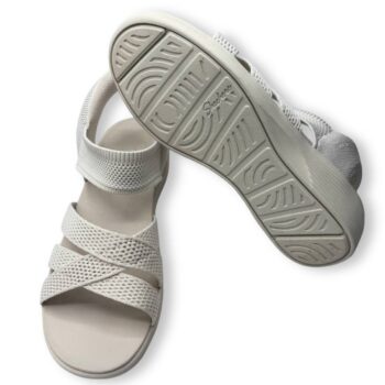 IMG 3850 - SANDALIA SKECHERS 163524 COOLING OFF SLIP-INS MUJER | PLATAFORMA VEGANA CON TEJIDO ELÁSTICO Y CALCE SIN MANOS skechers-163524-cooling-off-slipins-mujer-blanco