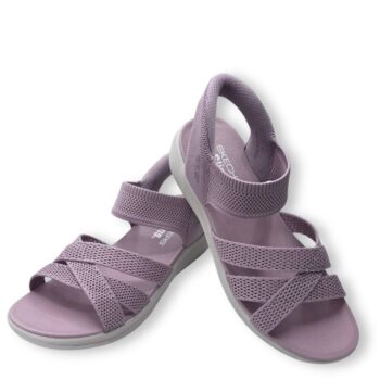 IMG 3856 - SANDALIA SKECHERS 163524 COOLING OFF SLIP-INS MUJER | PLATAFORMA VEGANA CON TEJIDO ELÁSTICO Y CALCE SIN MANOS skechers-163524-cooling-off-slipins-mujer-rosa