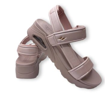 IMG 3867 - SANDALIA SKECHERS 120016/OFWT BASICALLY PRETTY | DISEÑO URBANO VEGANO CON CÁMARA DE AIRE Y AJUSTE DE VELCRO skechers-120016-ofwt-basically-pretty-rosa