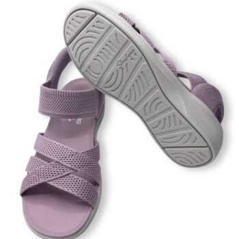 IMG 3890 - SANDALIA SKECHERS 163524 COOLING OFF SLIP-INS MUJER | PLATAFORMA VEGANA CON TEJIDO ELÁSTICO Y CALCE SIN MANOS skechers-163524-cooling-off-slipins-mujer-rosa