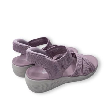 IMG 3902 - SANDALIA SKECHERS 163524 COOLING OFF SLIP-INS MUJER | PLATAFORMA VEGANA CON TEJIDO ELÁSTICO Y CALCE SIN MANOS skechers-163524-cooling-off-slipins-mujer-rosa