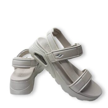 IMG 3928 - SANDALIA SKECHERS 120016/OFWT BASICALLY PRETTY | DISEÑO URBANO VEGANO CON CÁMARA DE AIRE Y AJUSTE DE VELCRO skechers-120016-ofwt-basically-pretty-blanco