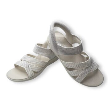 IMG 3943 - SANDALIA SKECHERS 163524 COOLING OFF SLIP-INS MUJER | PLATAFORMA VEGANA CON TEJIDO ELÁSTICO Y CALCE SIN MANOS skechers-163524-cooling-off-slipins-mujer-blanco