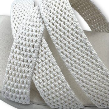 IMG 3949 - SANDALIA SKECHERS 163524 COOLING OFF SLIP-INS MUJER | PLATAFORMA VEGANA CON TEJIDO ELÁSTICO Y CALCE SIN MANOS skechers-163524-cooling-off-slipins-mujer-blanco