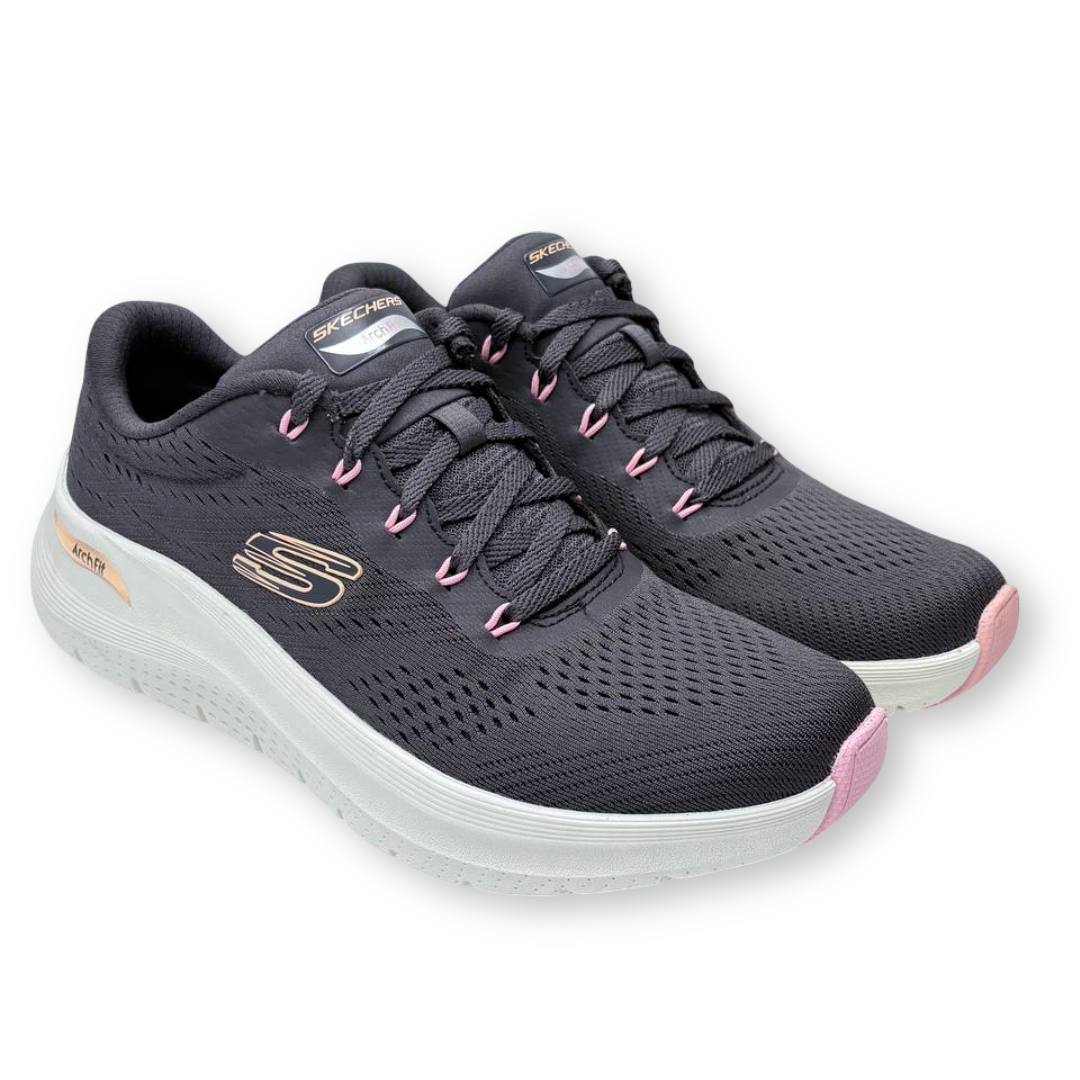 IMG 5938 - ZAPATILLAS MUJER SKECHERS ARCH FIT 150051 | SNEAKERS CON SOPORTE ORTOPÉDICO Zapatillas_Skechers_ArchFit_150051_PEW_Mujer_00