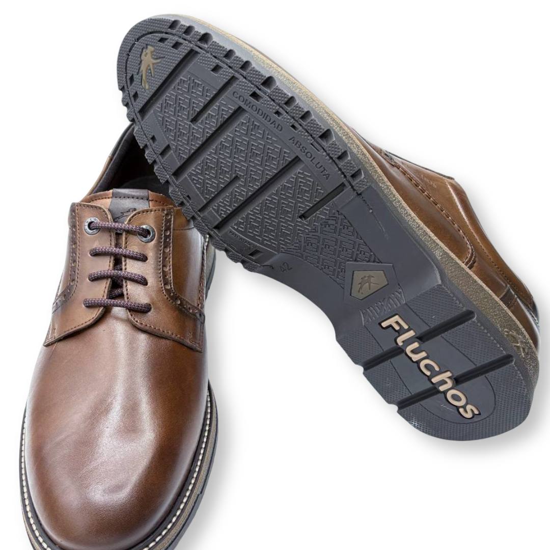 IMG 6213 - ZAPATO HOMBRE FLUCHOS BUGGY F2319 | CALZADO CONFORT DE CORDONES Zapato_Fluchos_Buggy_F2319_HabanaCamel_Hombre_00