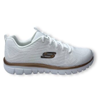Zapatillas_Skechers_Graceful_12615_WTRG_BlancoRoseGold_Mujer_00. SKECHERS GRACEFUL-GET CONNECTED 12615