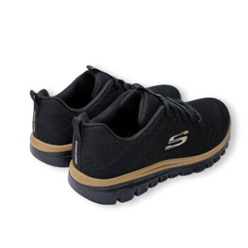 Zapatillas_Skechers_Graceful_12615_BKRG_NegroRoseGold_Mujer_00
